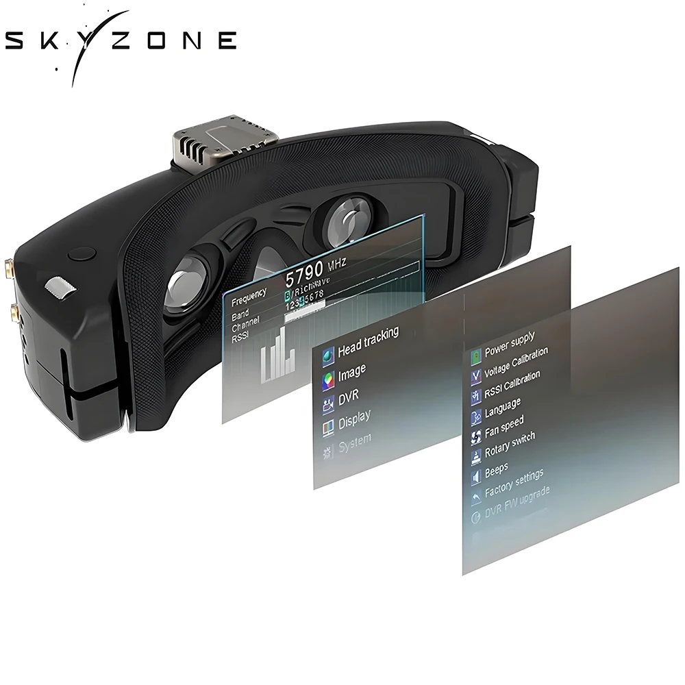 SKYZONE SKY04O Pro 5.8Ghz 48CH1080P OLED Screen Wide View Angle 48 ...