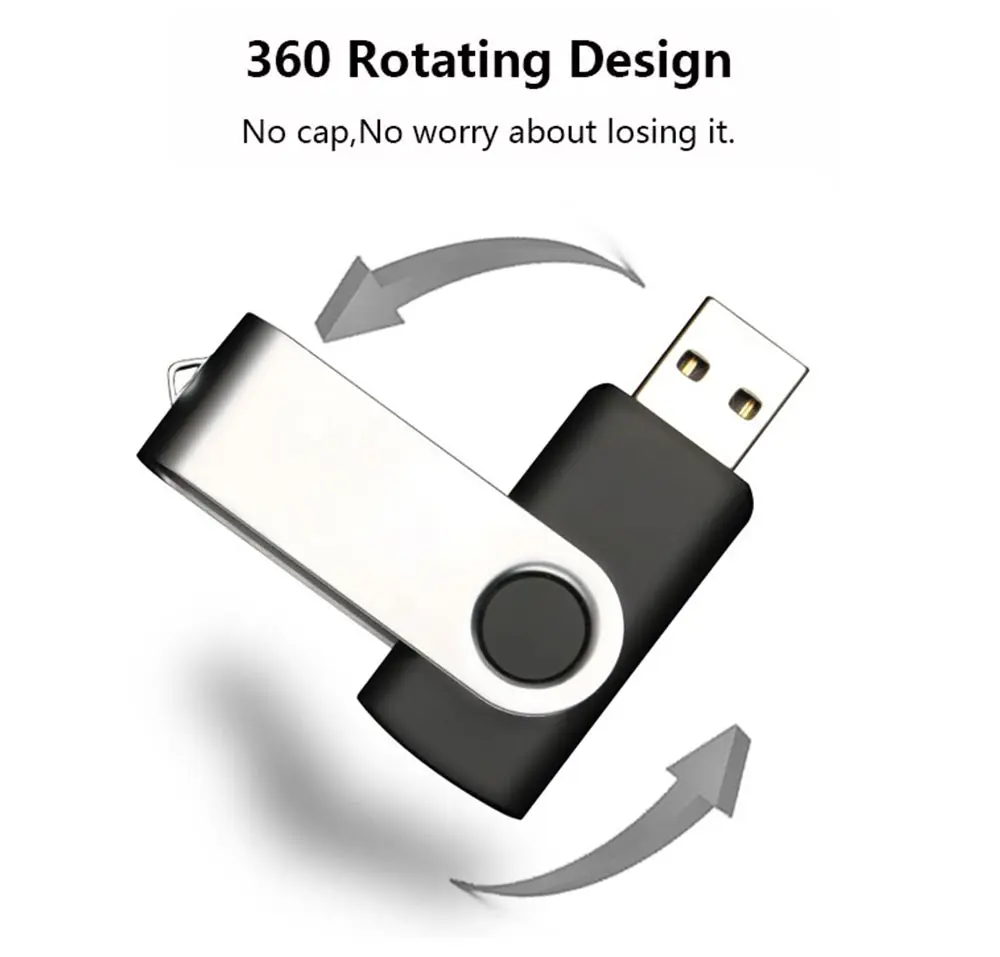 Lot de 10 clés USB 2.0 de 256 Mo en 5 couleurs aléatoires (lot de 10, 256 Mo