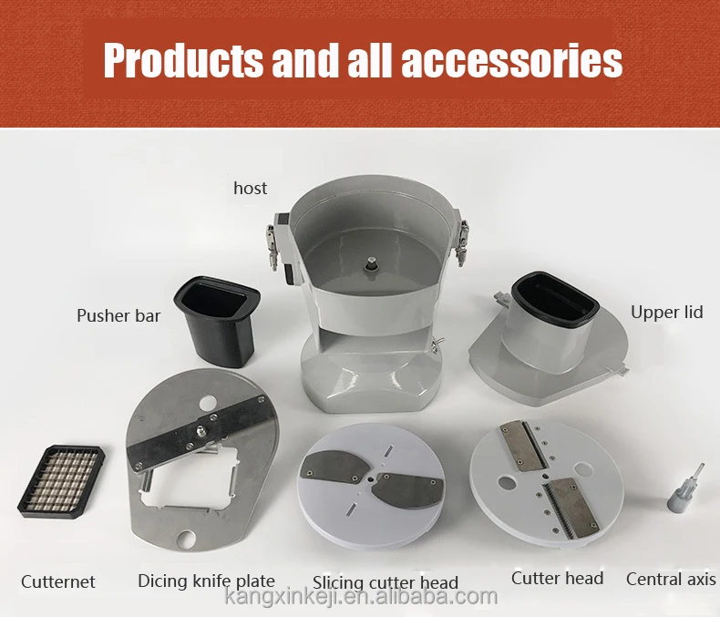 Commercial Small Potato Chopper Automatic Vegetable Cutter Mini Tomato Slicer Pineapple Shredder Machine