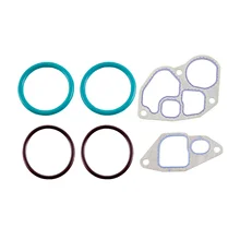 Oil Cooler Gasket O-Ring Kit for Ford 7.3 Diesel 1C3Z-6C610-BA 1C3Z6C610BA F4TZ-6A636-A F4TZ6A636A F7TZ-6A636-AAA F7TZ6A636AAA