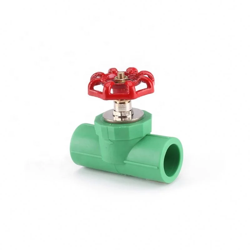 Wholesale cheap water supply ppr pipe fittings water stop valve plastic faucet