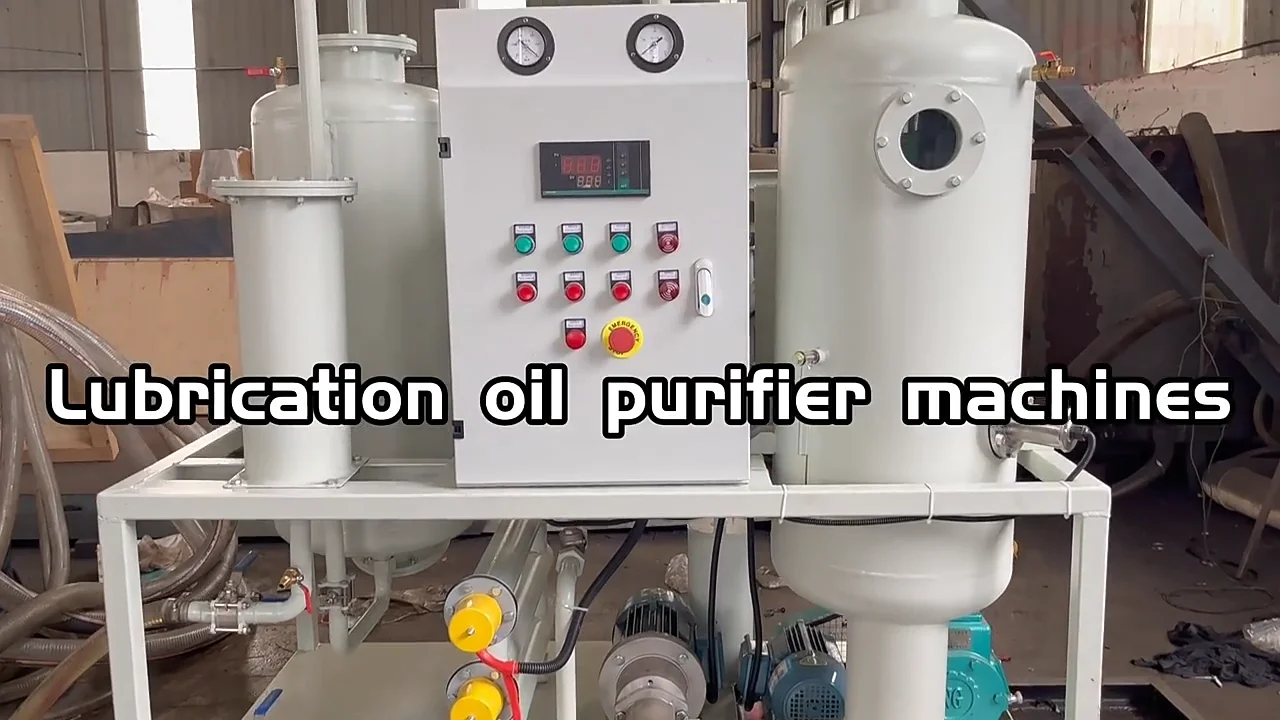Multifunction Lubricating Oil Purification System Hydraulic Oil