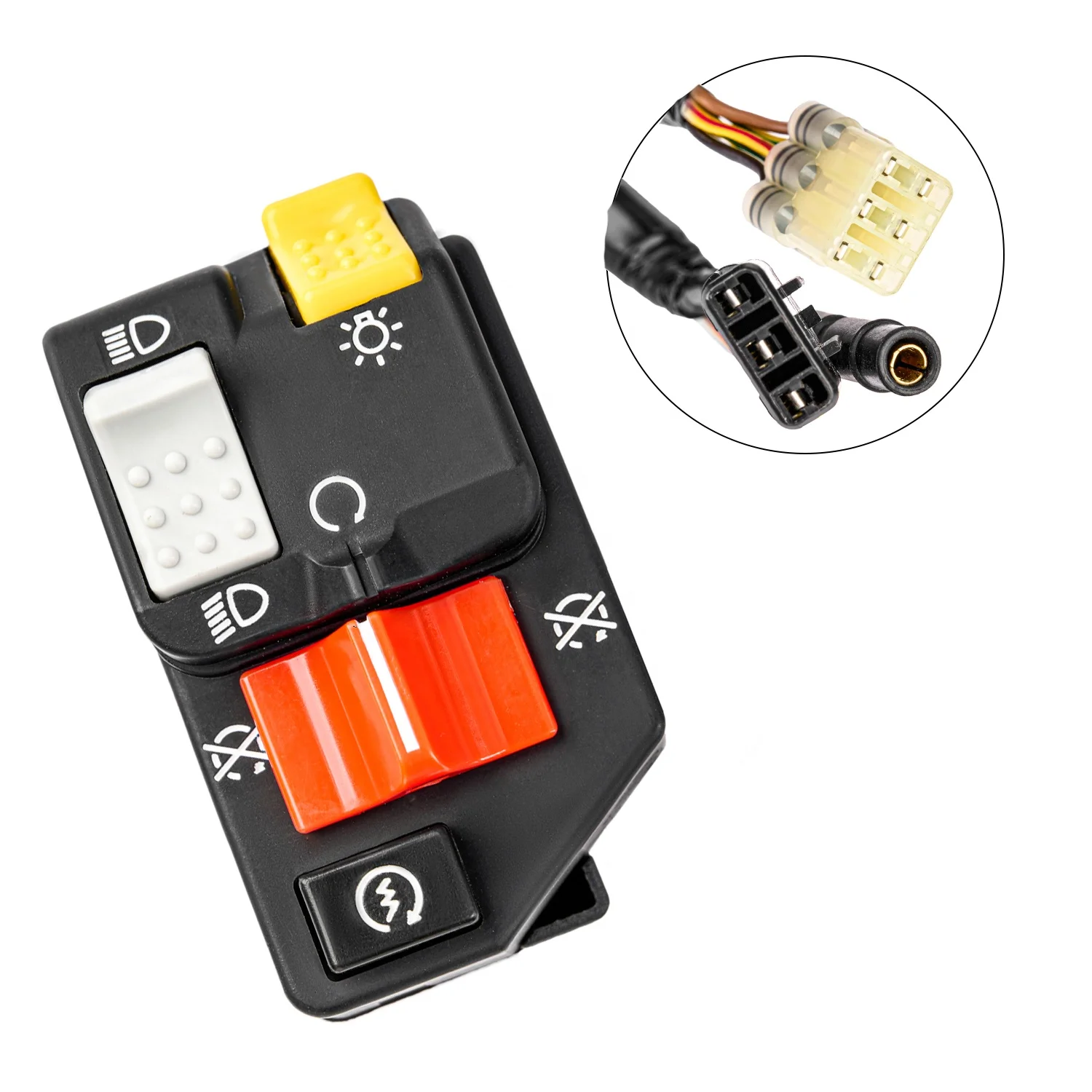 Левый переключатель на руль 35130-HN1-A71 для Honda TRX400 TRX400X TRX400EX