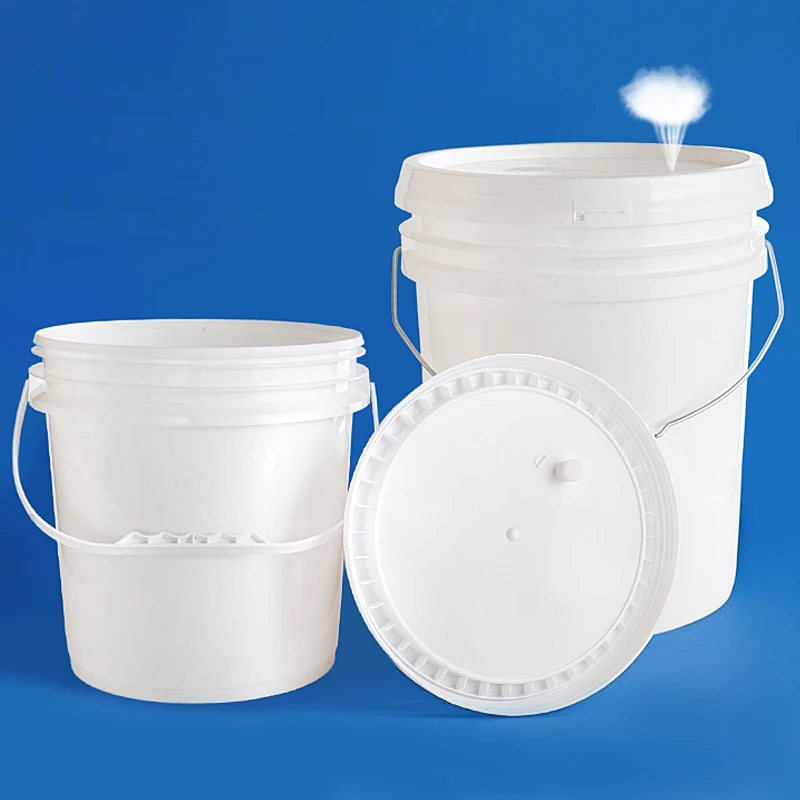 10 Liter 20 Liter 5 Gallon Plastic Bucket Drum Pail With One-way Air Valve for Hot Filling