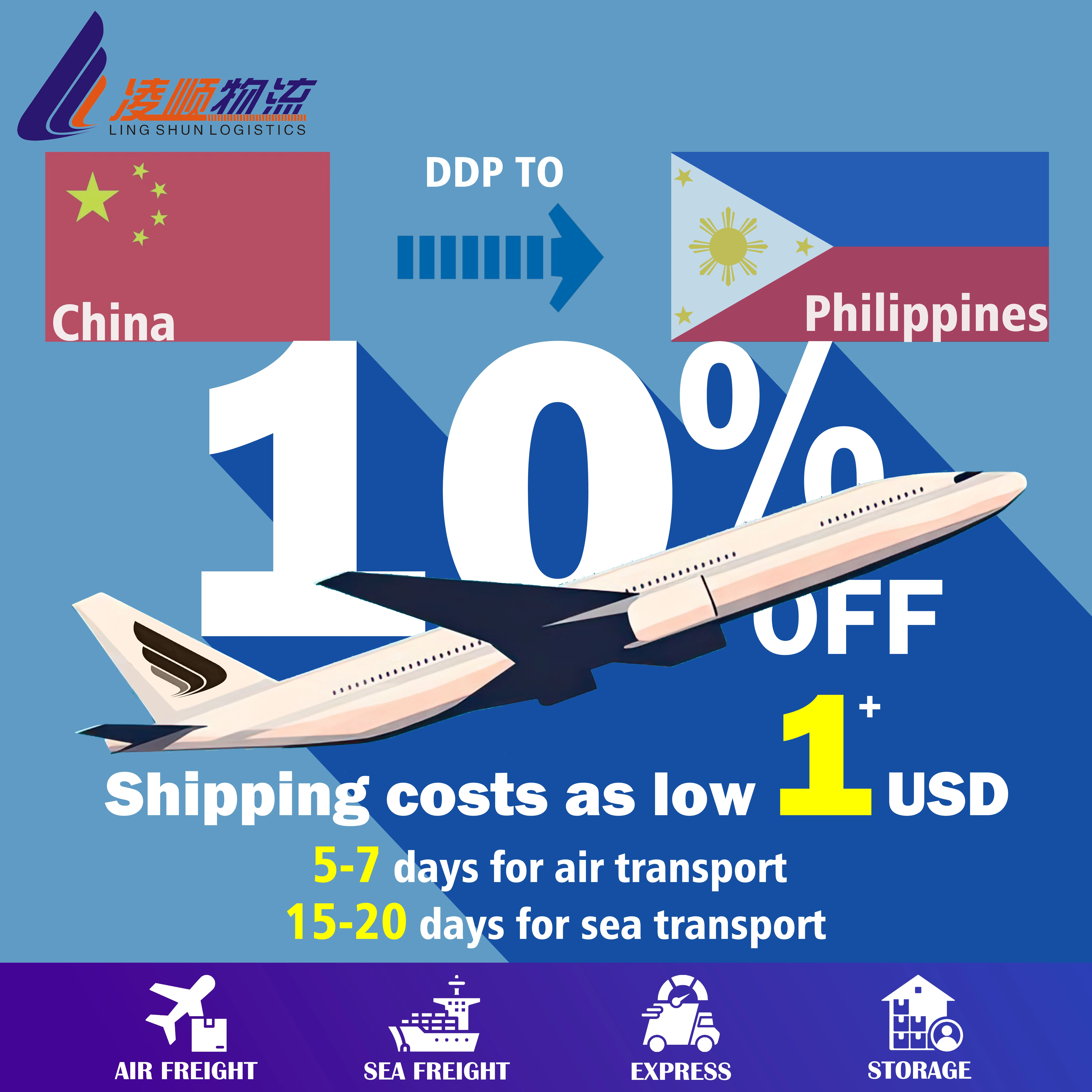 Online Store in Philippines Logistics Services Cash Delivery Express Shipping Agent Dropshipping Suppliers for Reseller Products