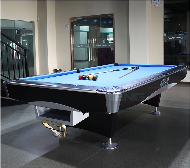 8ft 9ft Modern Pool Table Dimensions Import Material Billiard Table for Sale