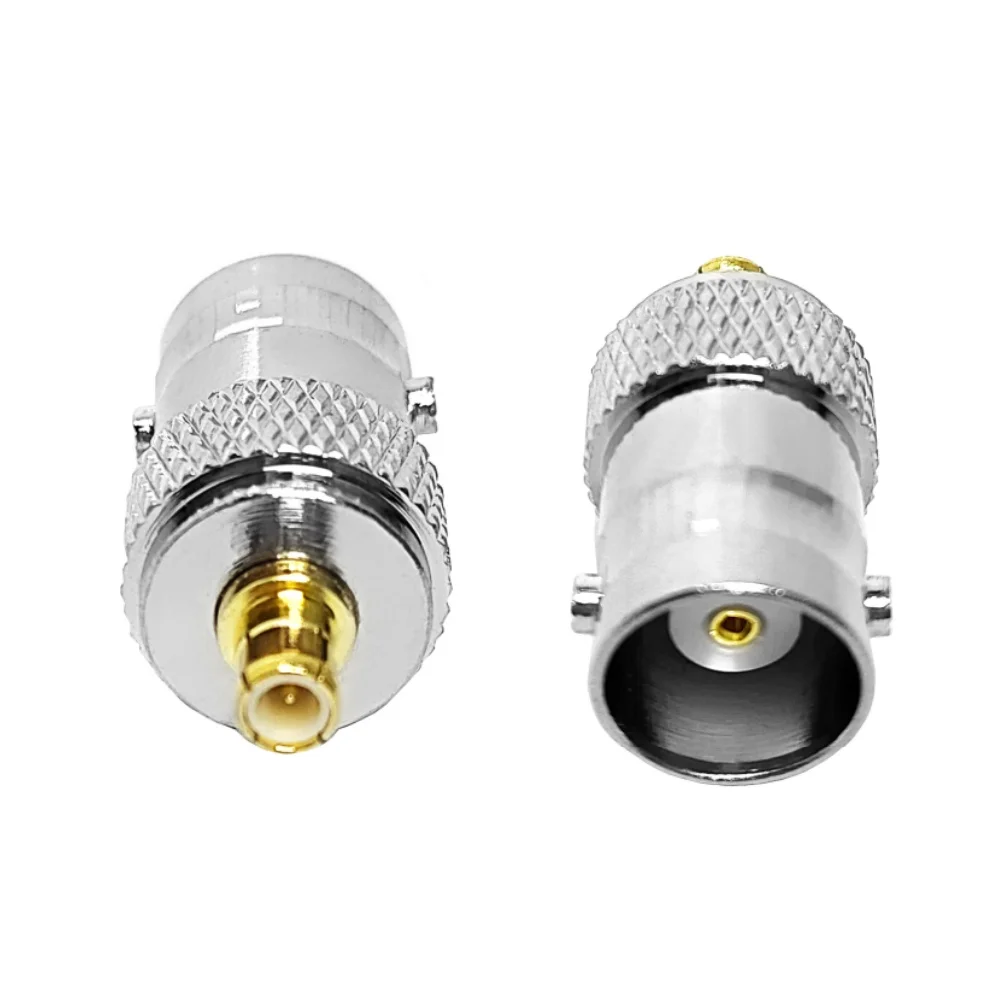 High Performance Connectors BNC Female to MCX Male RF Coaxial Connector Adapter for RF Applications