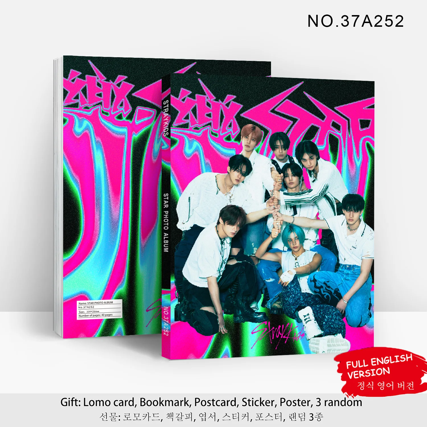Fast Ship Stray Kids Photobook - ROCK-STAR Kpop Group Album