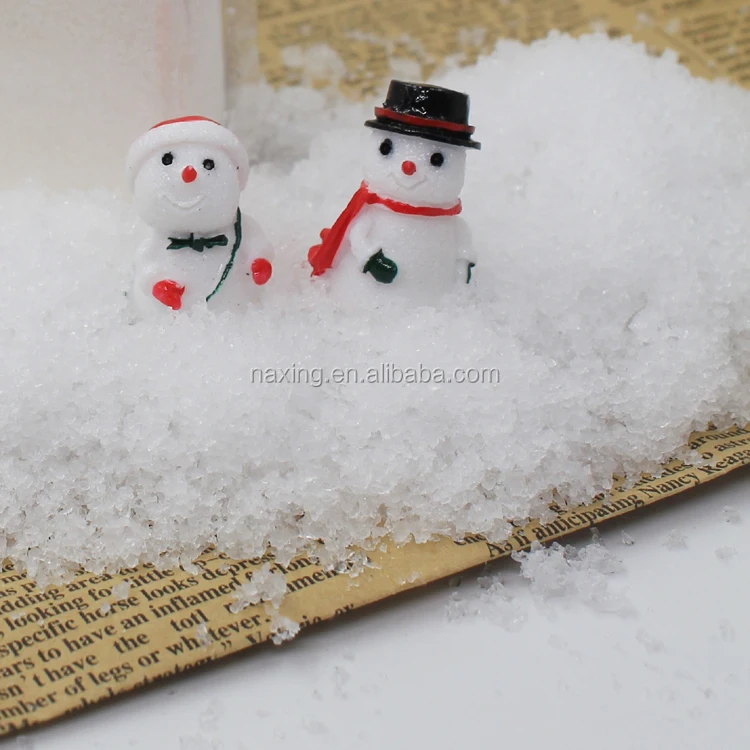 Neve artificiale Bianca - Busta da 30 g - Il Villaggio di Babbo Natale