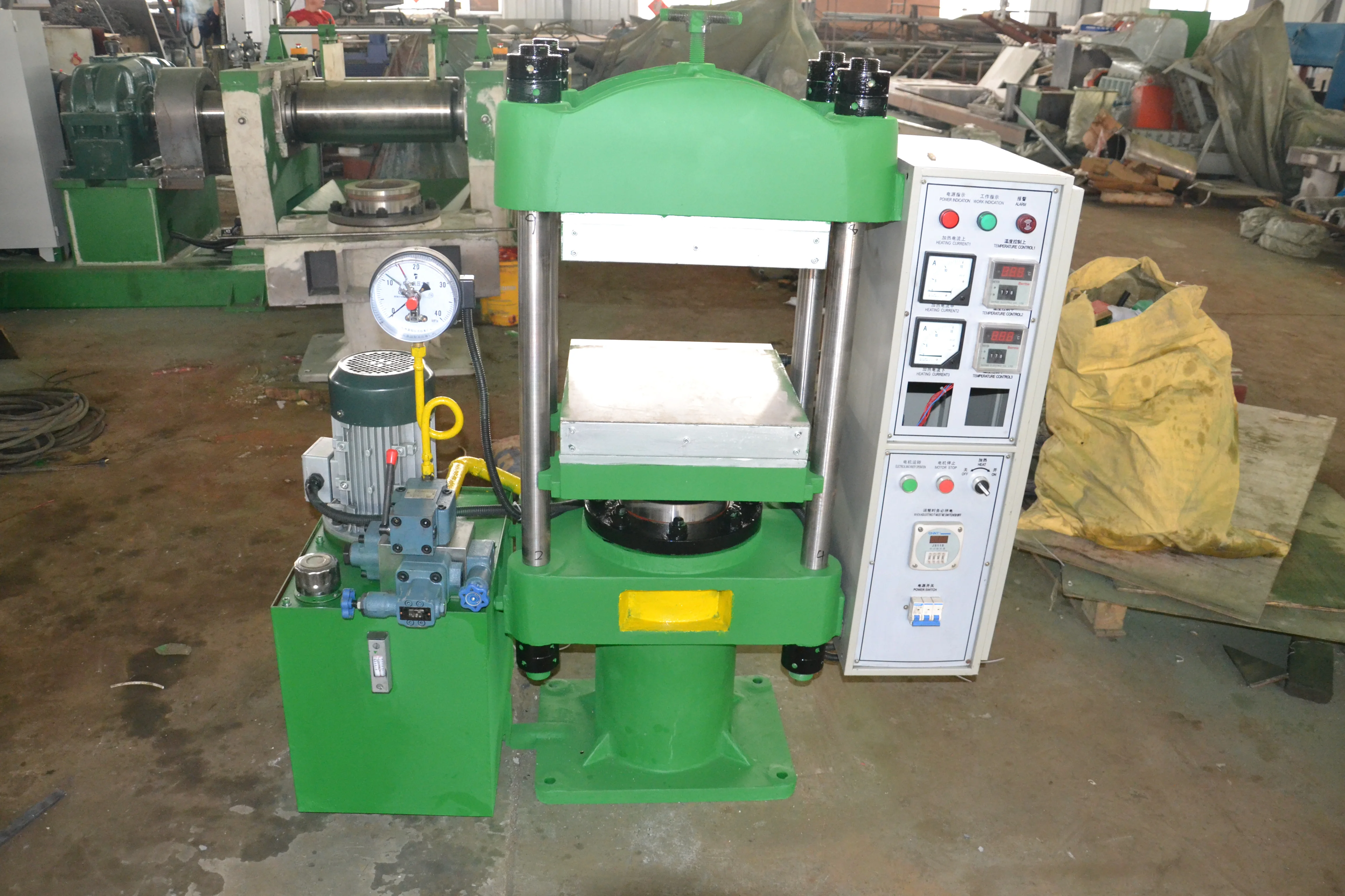 Rubber Making Machinery Vulcanizing Machine Hot Press Hydraulic Press