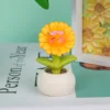 Warm sunflower-style a