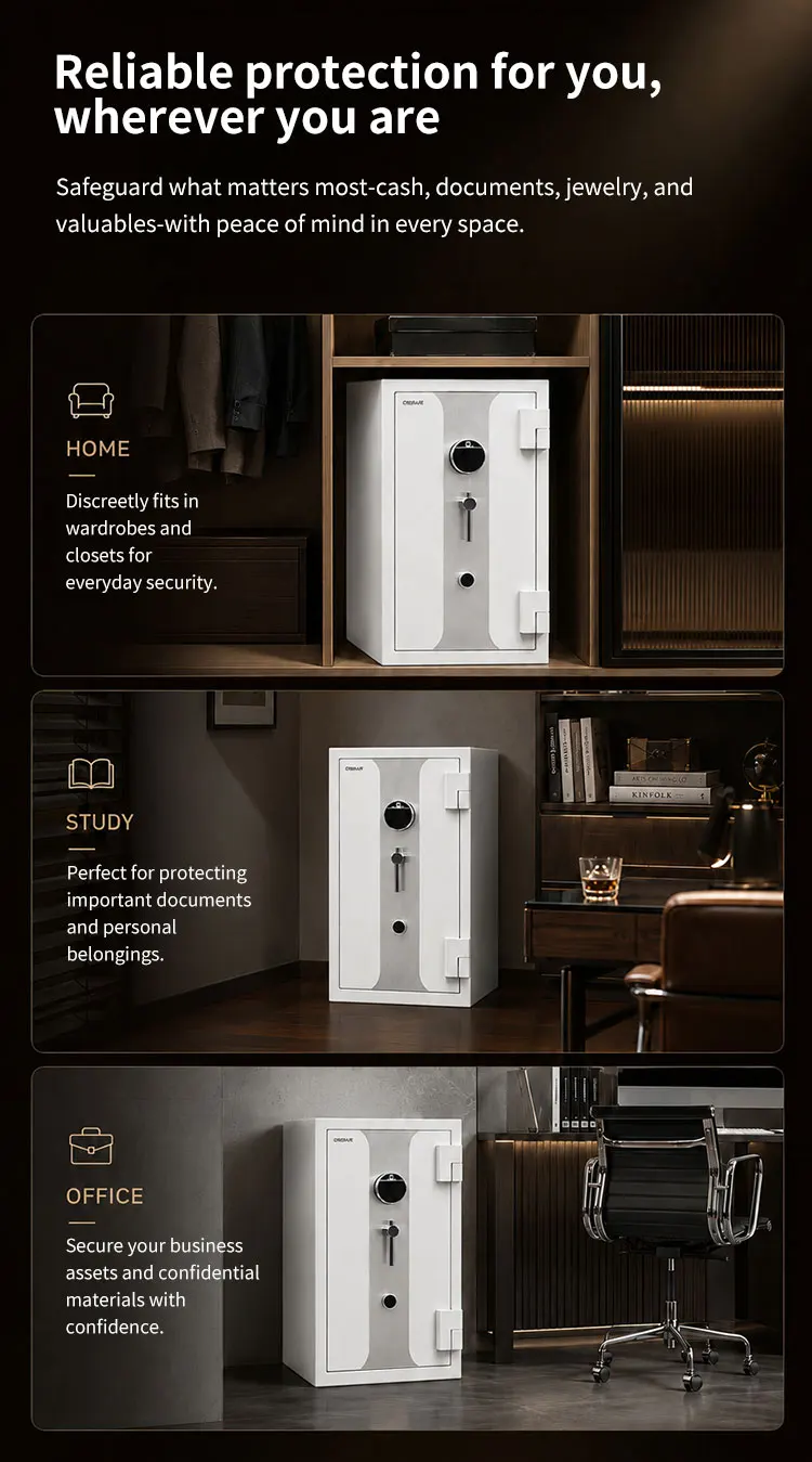 aj 1000 ceqsafe ce certified burglar proof security finance intelligent fireproof security safe box with electronic digital lock-15