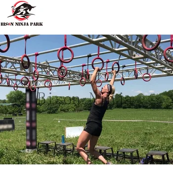 OCR challenged rings traverse rings obstacle hanging rings