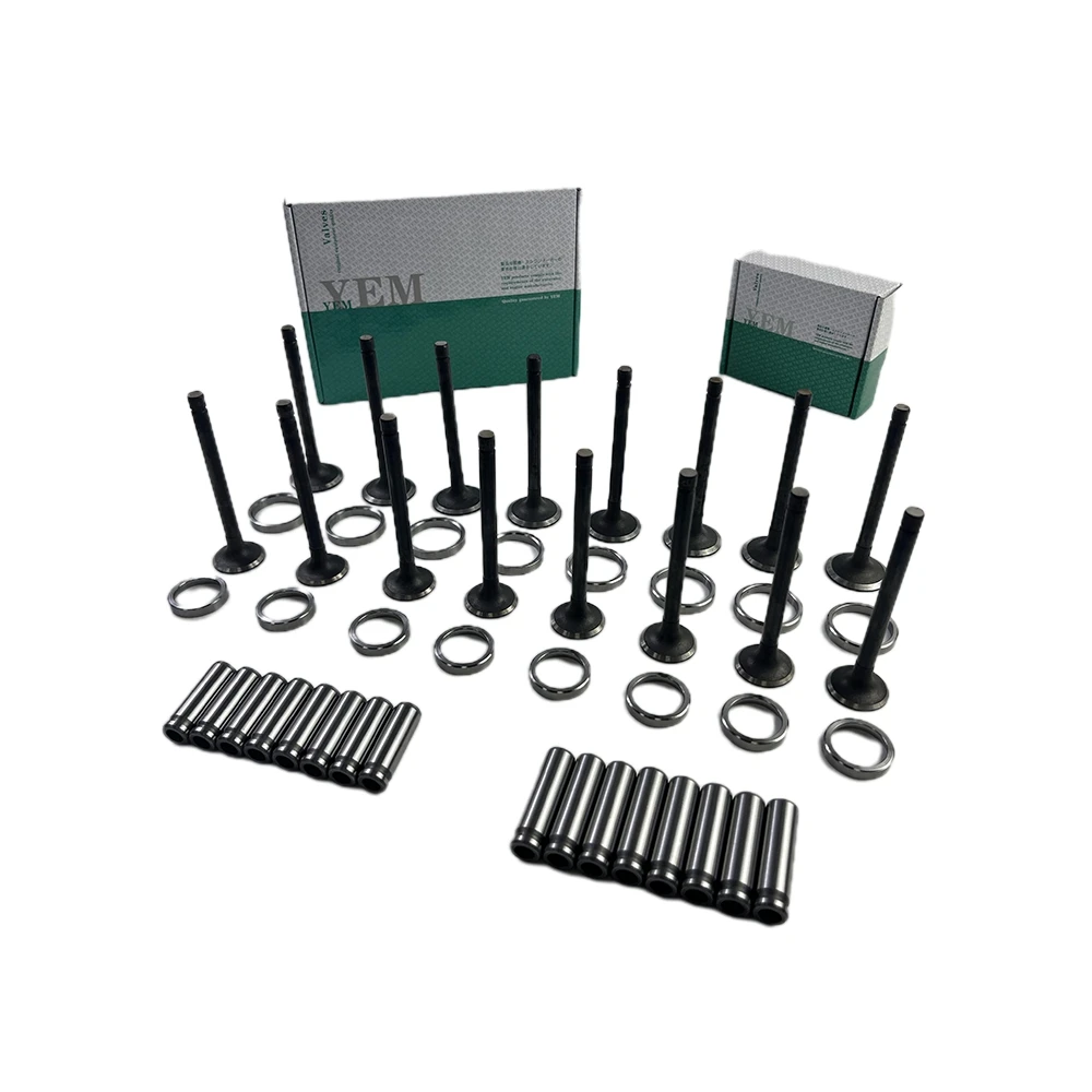 For Doosan / DEVELON P222LE Valve Guide Seat Set Engine Spare Parts