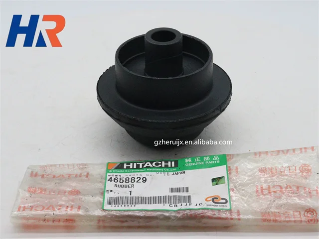 Original Excavator Mount Rubber Machine Foot Pad 4658829 for ZX120