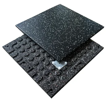 Best quality's Gym Flooring Fitness Rubber floor tiles Sports Equipmengts rubber mat for gym