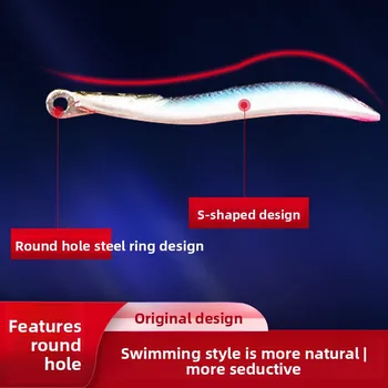 JK Spinner Bait Stream Lure, Metal Spoon Lure for Bleak, Minnow, Bass, Tilapia, Freshwater Micro Fishing Lure – Metal Jig – view 3