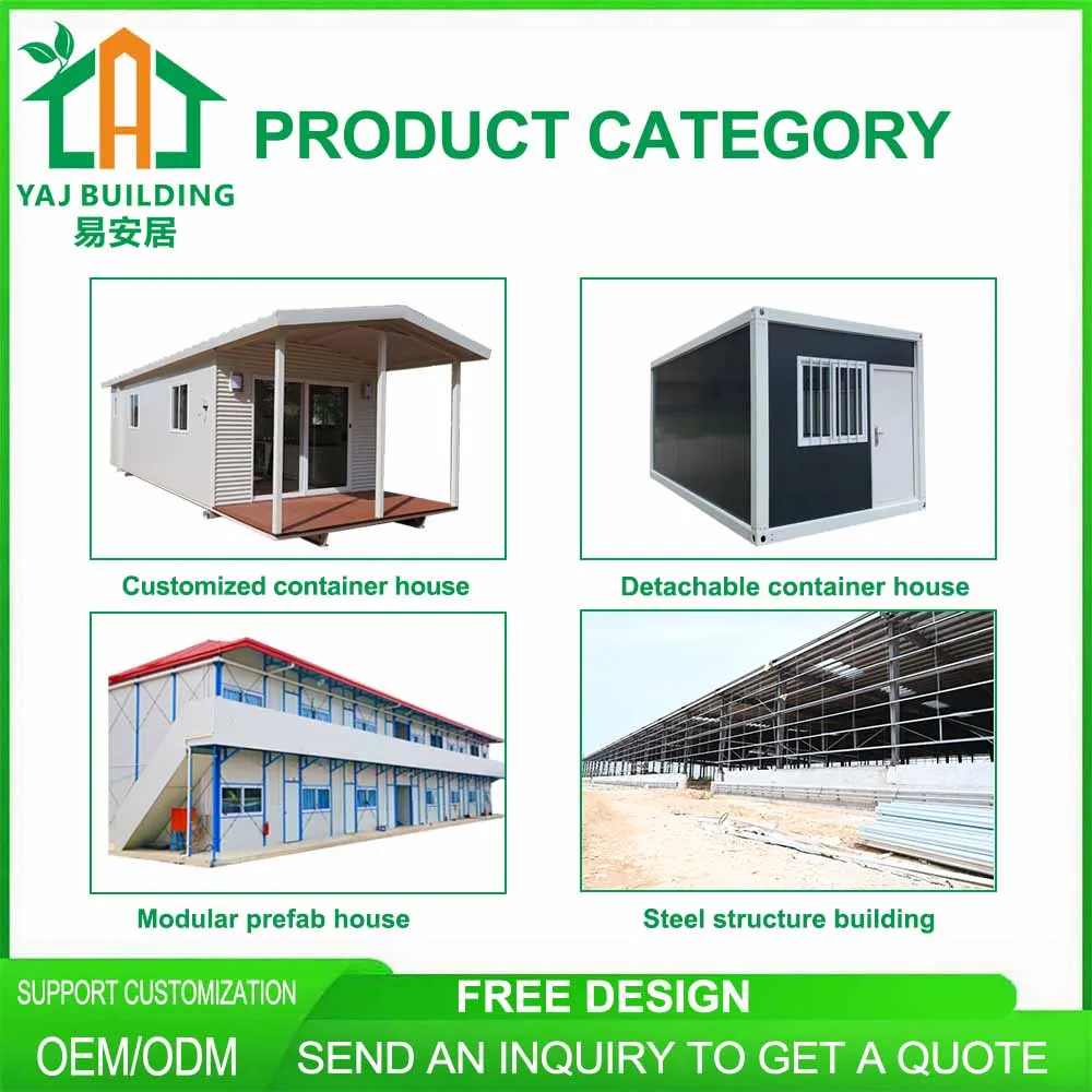 Manufacturer Prefabricated House Tiny Office Ready Casa Prefabricada Mobile Home Cheap Cabin Prefab Container House