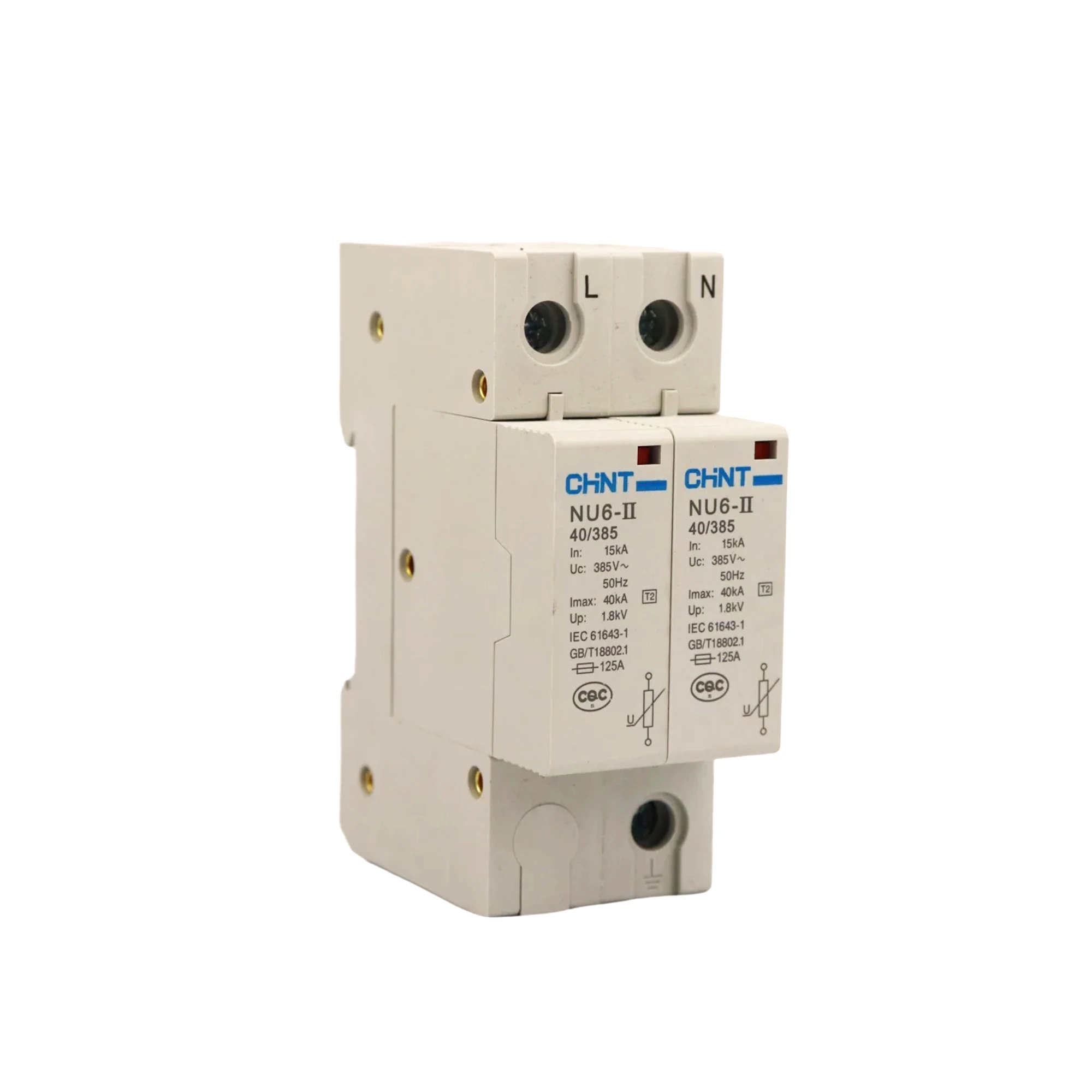 CHINT NU6 spd Type 2 lightning Electrical Home Surge Protector Ac Power Surge Protector Voltage Industrial Surge Protectors