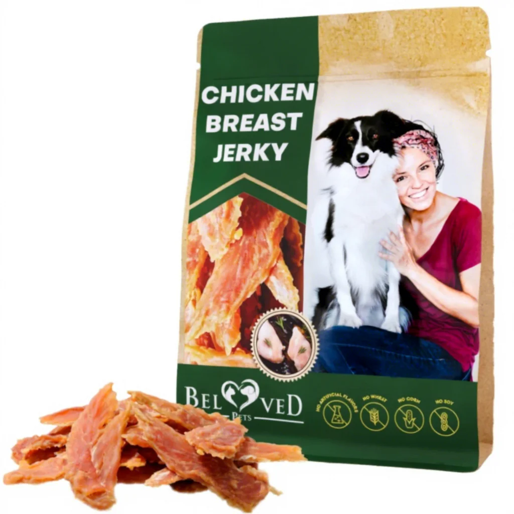 Low-temperature Air Drying Premium Quality Chicken Breast Jerky Treats for Dogs Pet Chicken Jerky Treat Snacks