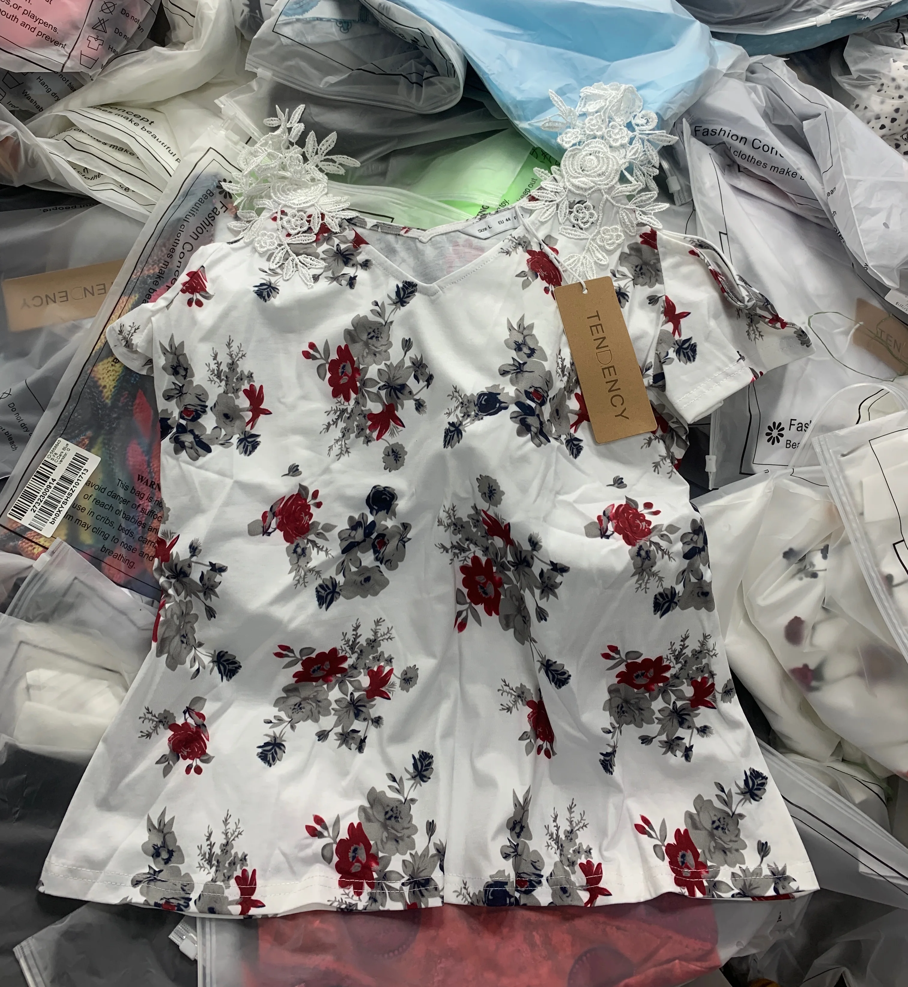 Venta Al Por Mayor De Moda De Amazon,Oferta,Promoción De Descuento,Surtido  A Granel,Ropa Floral Para Mujer - Buy Directo De Fábrica Al Por Mayor  Precio Más Barato Ropa,Nueva Marca Mixta Ropa De Verano