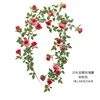 One 1.8-meter-long ribbon of 20 rose-pink Anna roses