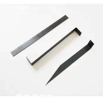Bestselling 3-piece set of sculpture knives in iron for sculpting clay Trimming knives for ceramics