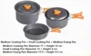4to5P Frying & Boiling Set(Sml+Med Pot+Med Pan)