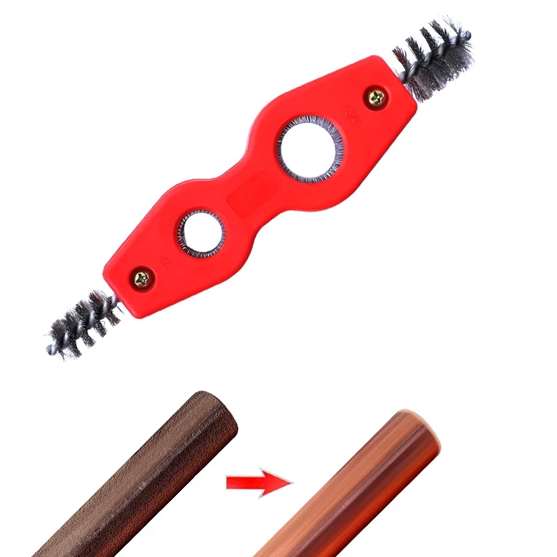 Giwnhvx Ensemble 4 En 1 Nettoyeurs Et Ébavureurs De Tuyaux - Outil Idéal Pour Cuivre, PVC, PPR, Laiton Et Aluminium