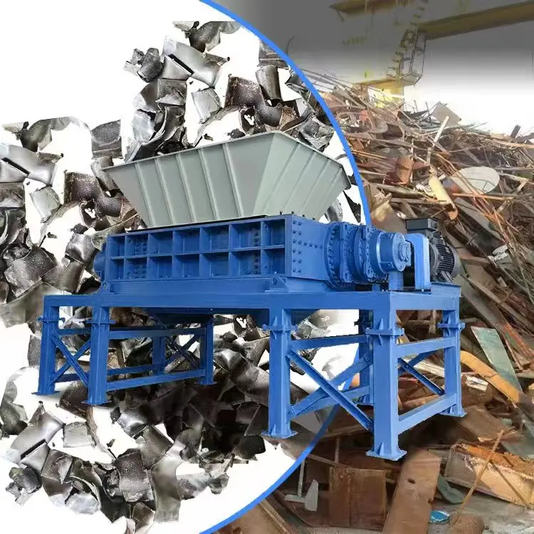 Waste Metal Shredder Machine