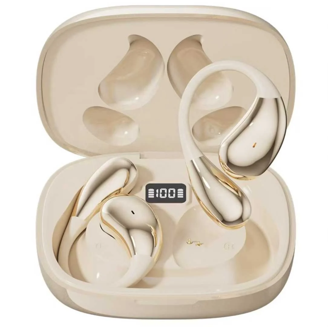 【新品•未使用】PHILIPS｜WIRELESS EARPHONE⭐︎Gold Wireless Headphones Bluetooth Headset Noise Cancelling Over