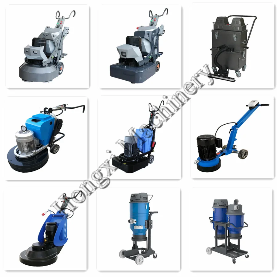 Epoxy Floor Sander Cement Floor Refurbishment Grinder Small Epoxy Floor Grinder Dustfree Road