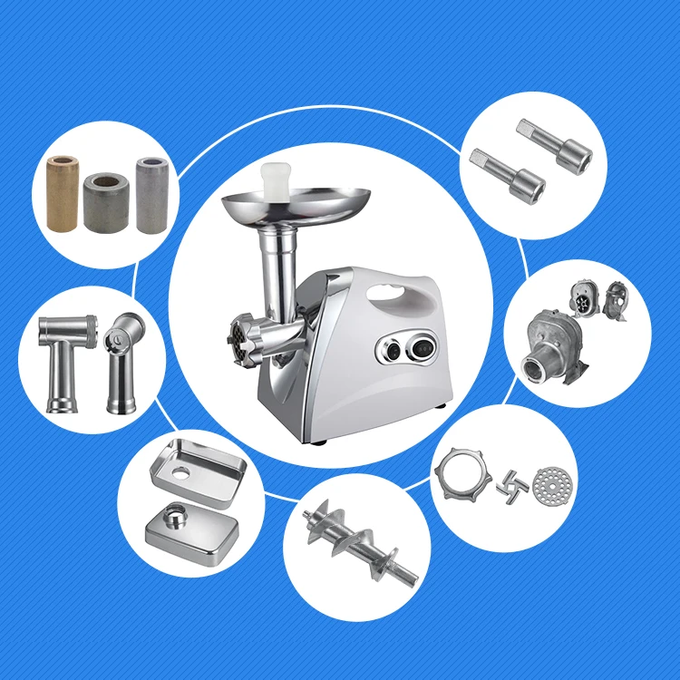 Origin Type Place Mixer Blade Meat Grinder Gear Plates Knife SUS304 Heb Meat Grinder Parts