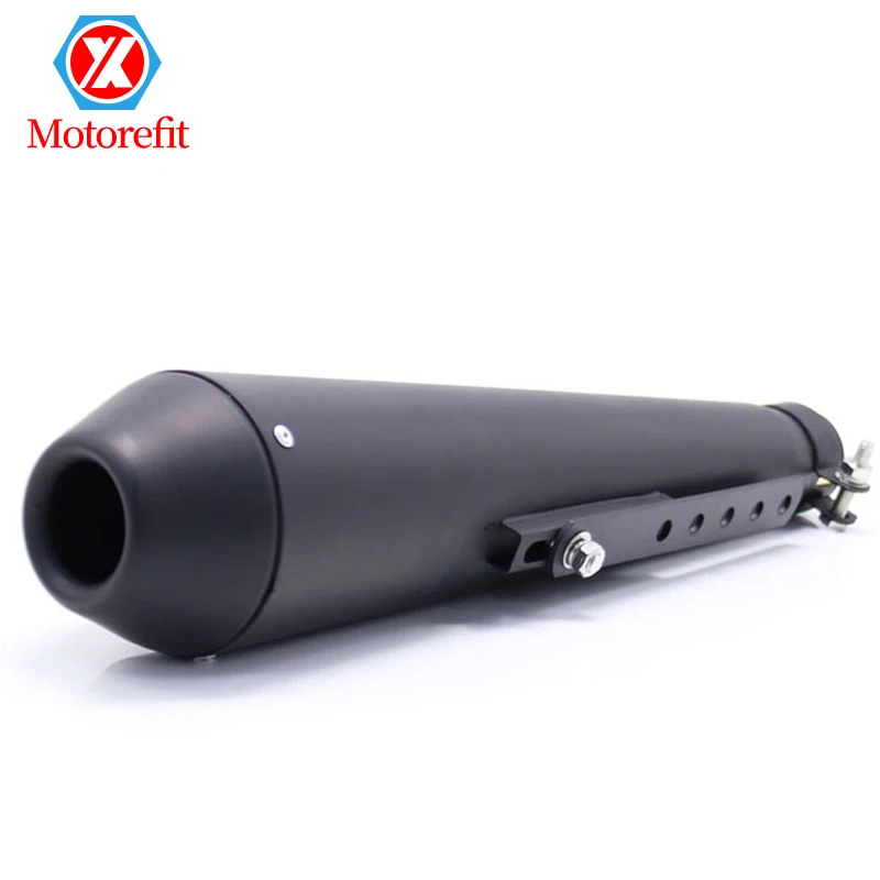 RTS Retro modified muffler motorcycle exhaust pipe muffler straight