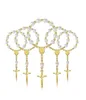 Rose golden cross