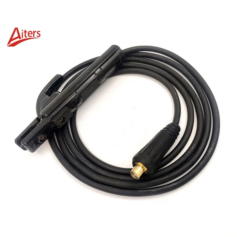 1Stc. Schweißkabel mit Elektrodenhalter 1x16mm2 3M 200A + Stecker 50 NEU 1Stc. Schweißkabel mit Elektrodenhalter 1x16mm2 3M 200A + Stecker 50 NEU