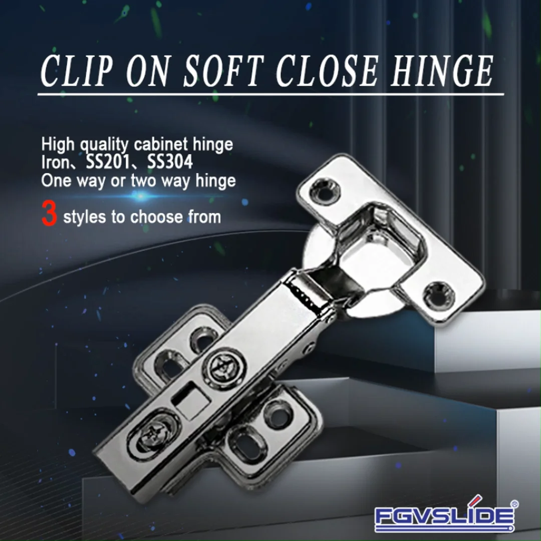 Fgvslide Hardware Fittings 110 Degree Hinges Soft Close Clip On Hinges For Kitchen Buy