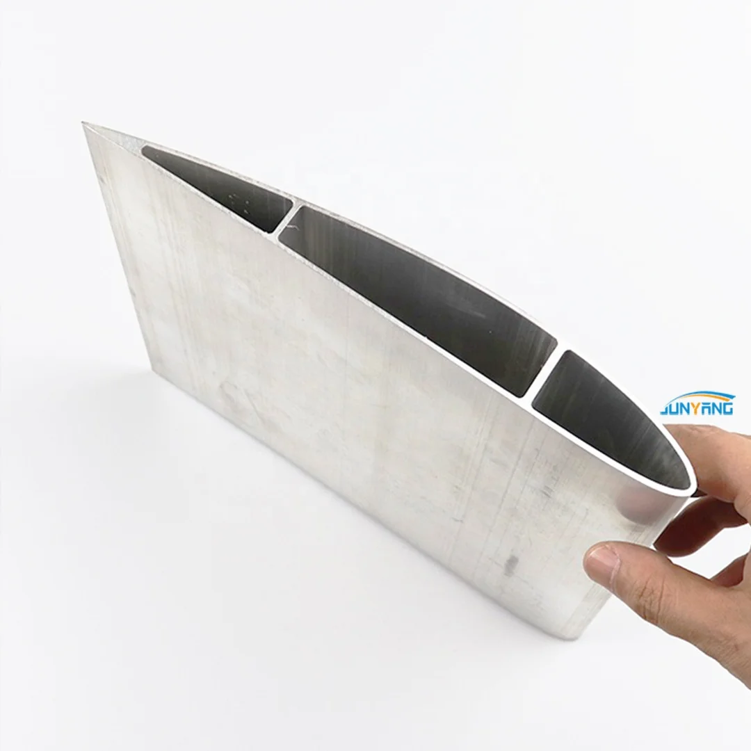 6061 6063 T5 T6 Aluminum Extrusion Airfoil - Customized Profile