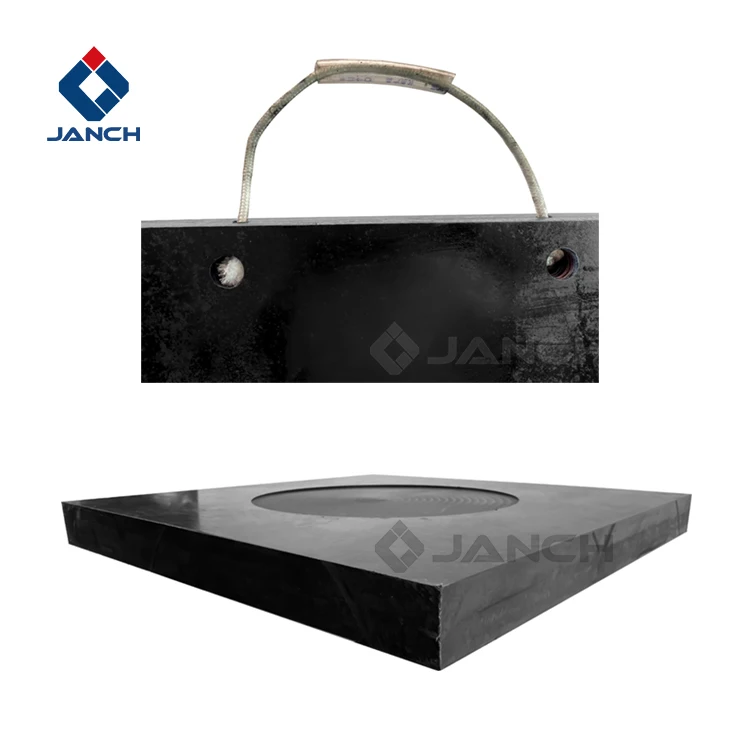 Putzmeister HDPE Outrigger Pads for Concrete Pump Parts Heavy Duty  Crane Foot/Leg Support Plate 60*60cm 80*80cm