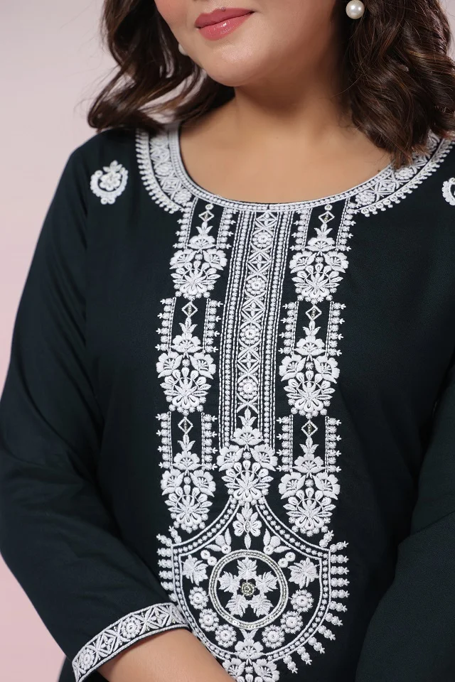 2025 High on Demand Latest Designer Lightweight Rayon Cotton Kurti Ladies Summer Collection Available Wholesale Price India