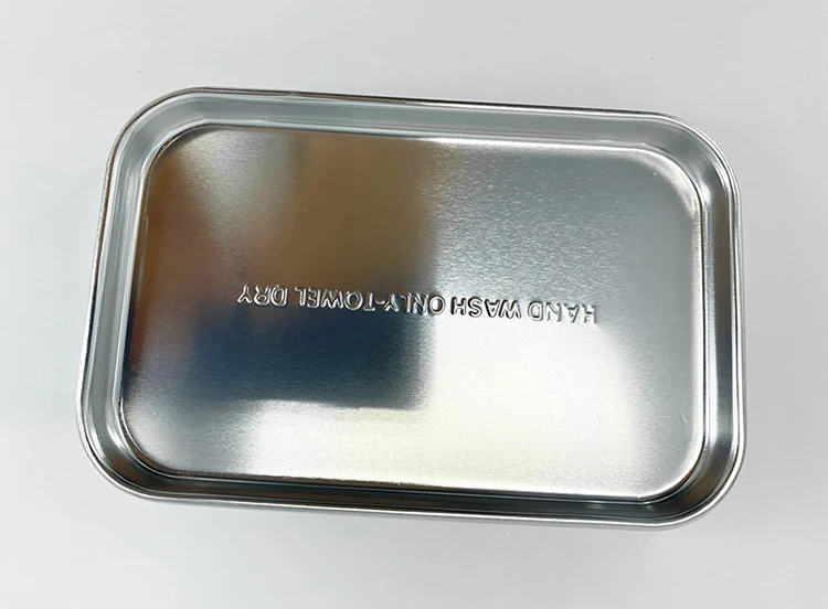 small 4x6 inch food grade aluminum