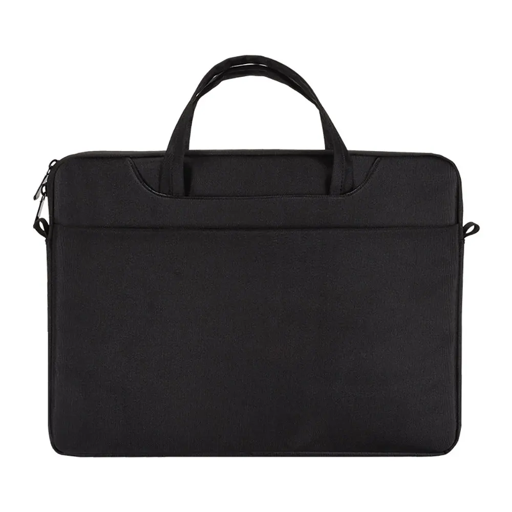 Laudtec Laptop Briefcase 15.6-16.1 Inch Bags Men's Simple Bag Waterproof Business Travel Large Capacity for Mac Book Air Dnb100