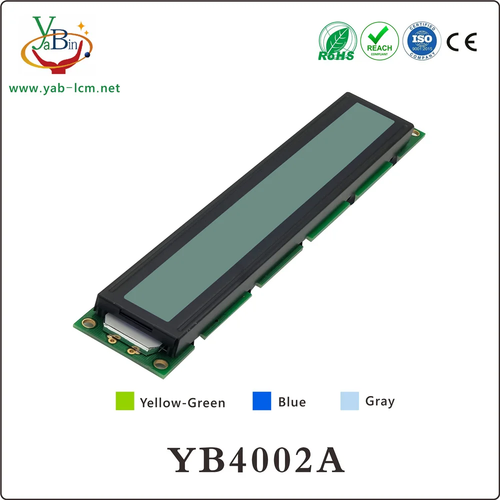 Character Type 4002 - 40X2 LCD Display with LED Backlight