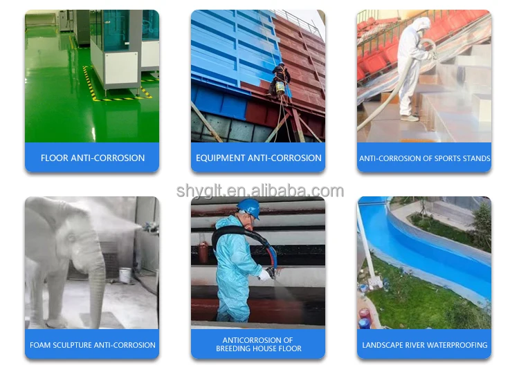 Ah5000 380vac High Pressure Polyurethane Foam Insulation Spray