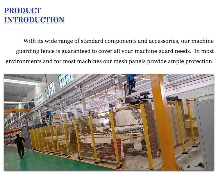 product factory direct metal robot safety wire fence mobile workshop warehouse isolation net equipment fences concerts trellis gates-2