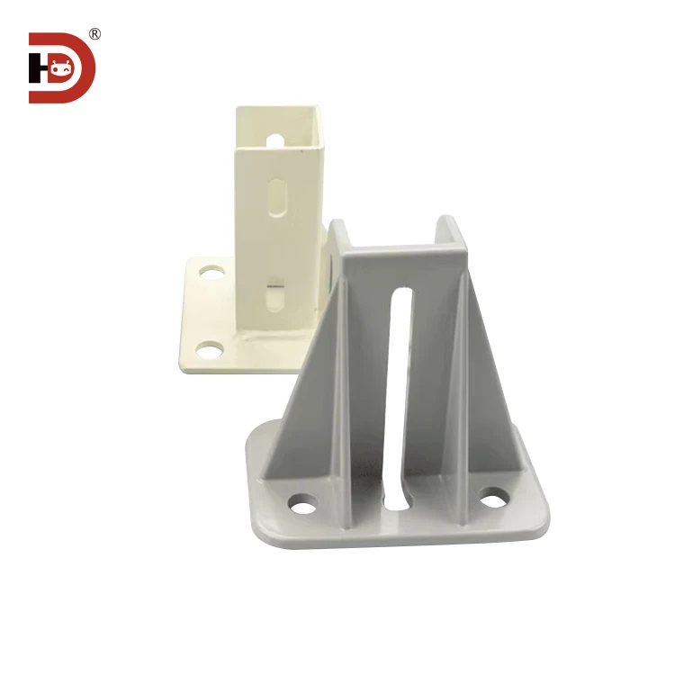 4040 4080 6262 8080 Extruded Aluminum Profile Foot Conveyor Belt Flexible Foot Fence Protective Fence Support manufacture