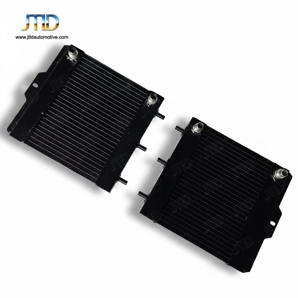 High Performance Side Mounted Radiator For BMW F80 F83 F87 M3 M4 M2 S55 Aluminum Direct Fit Cooling