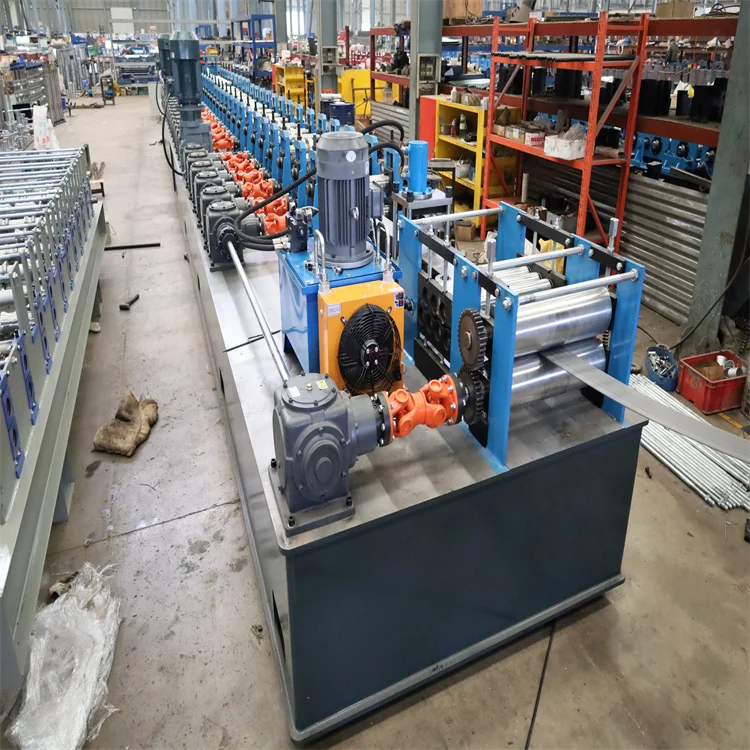 Automatic Multiple Size Slotted Strut Channel PV Photovoltaic Support Solar Panels Mounting Systems Bracket Roll Forming Machine