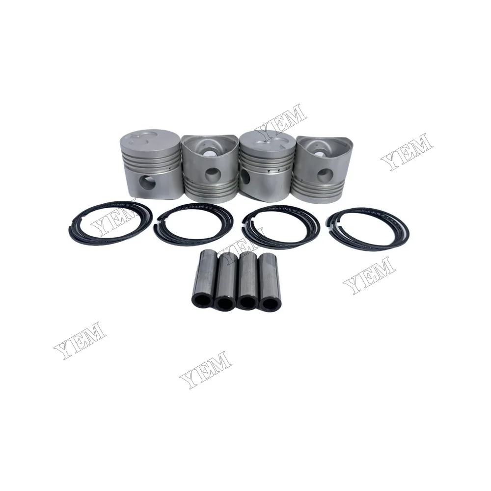 Replacement Piston and Rings Kit Suitable for Mitsubishi K4C Engine Parts 2