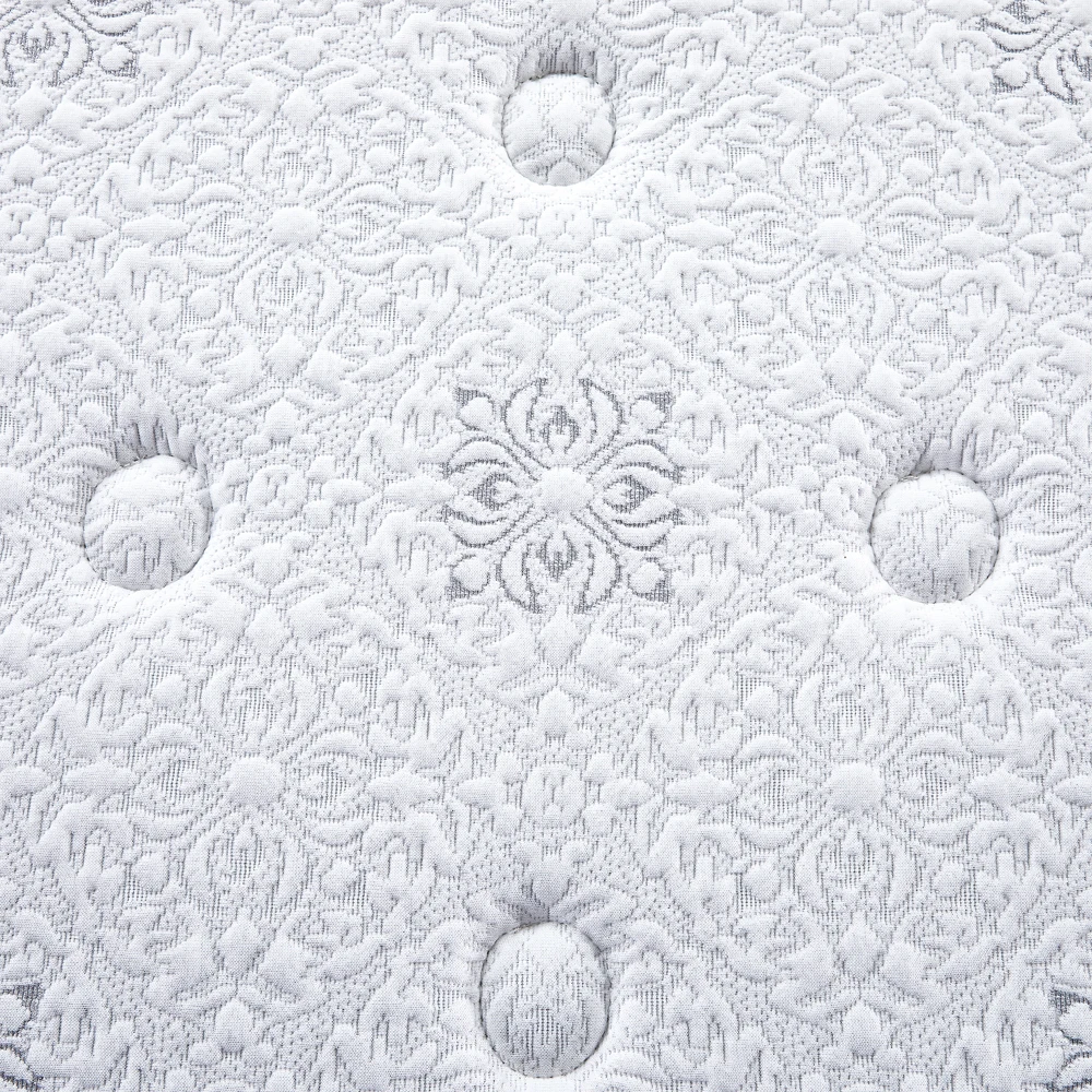 Hot Selling Euro Luxury King Queen Size Custom Spring Memory Foam Latex Hybrid Pillow Top Mattress Compressed In A Box For Hotel